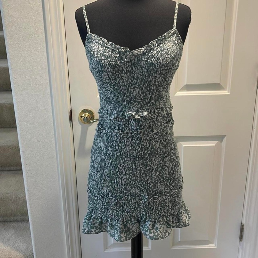 Abercrombie ruched mini dress